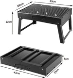 Portable Barbecue Charcoal Grill Stainless Steel Folding