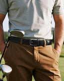 1.5" Krevis Braided Stretch Belt for Men 1 3/8"