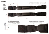 Universal Replacement Molded handles (2 holes or 1 hole Handles)
