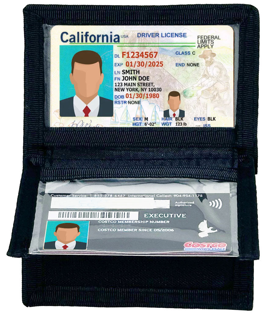 2 x Krevis Minimalist Tactical Slim Wallets