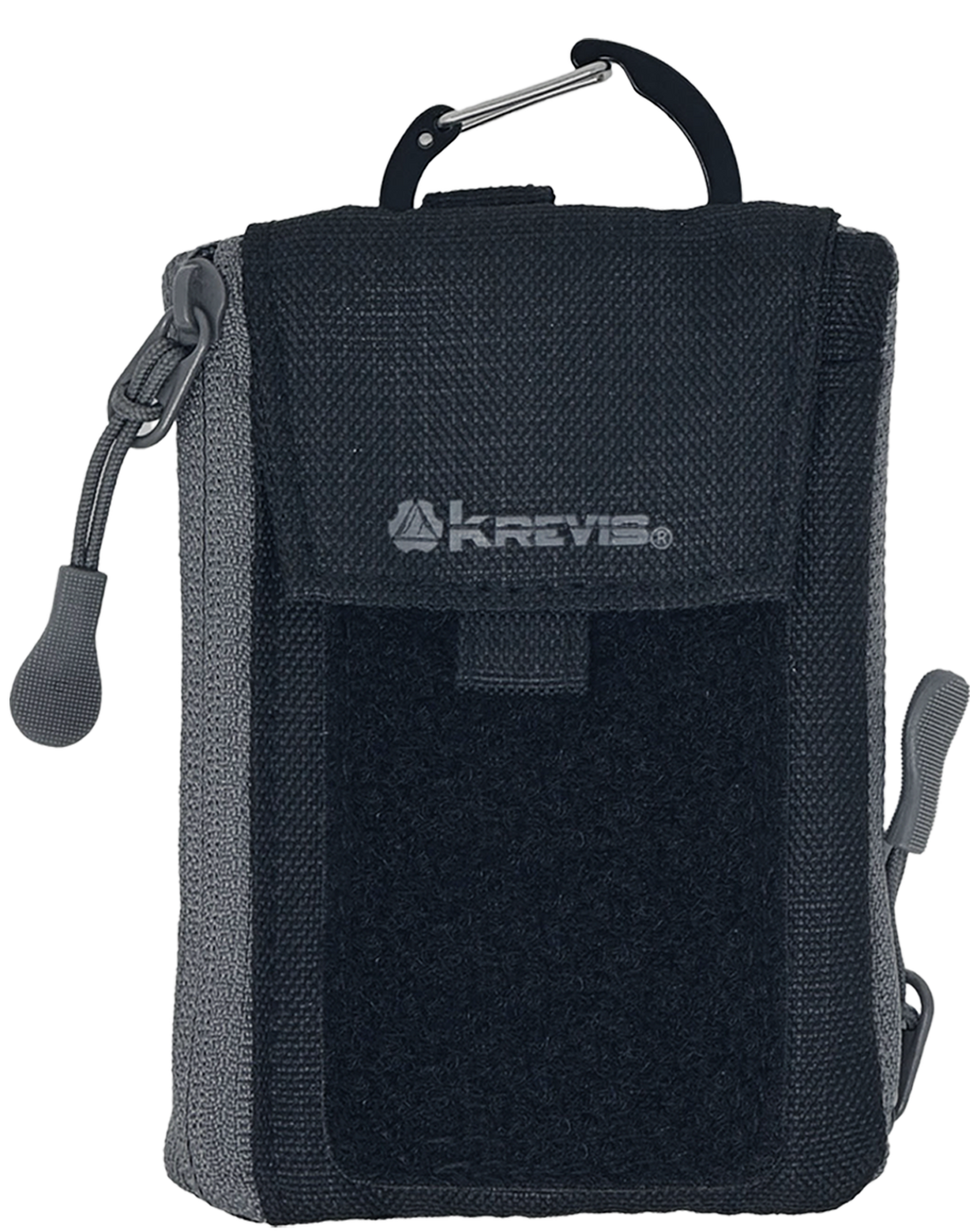 2 x Krevis Double Zipper Wallets with loop field