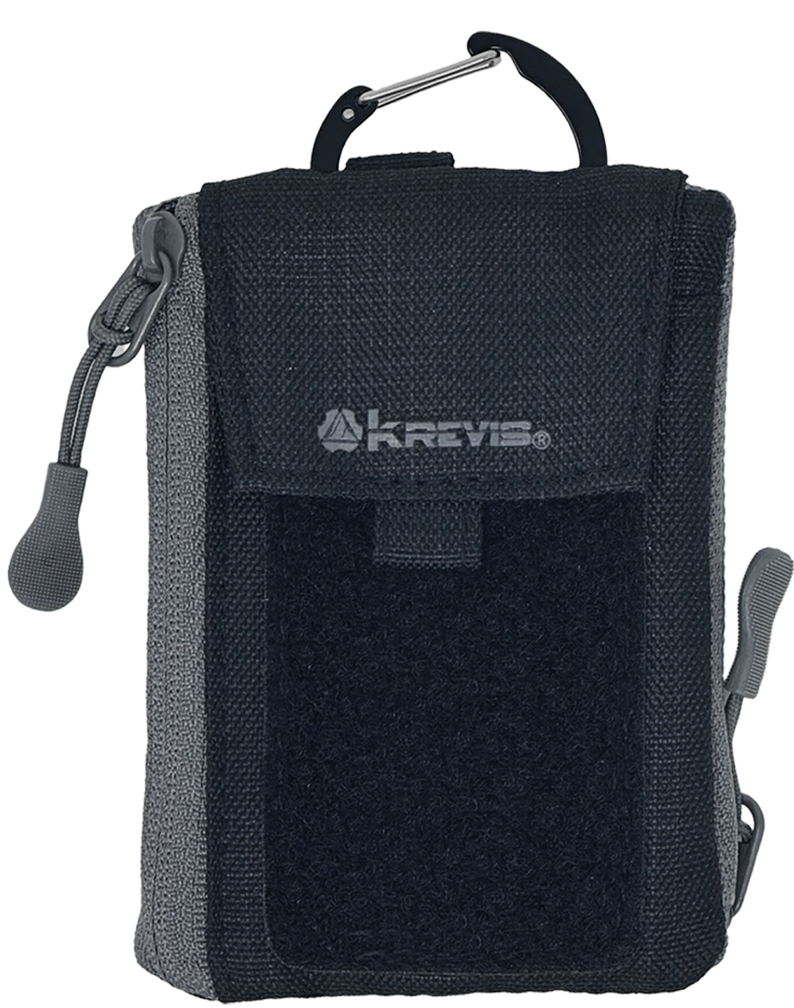 2 x Krevis Double Zipper Wallets with loop field