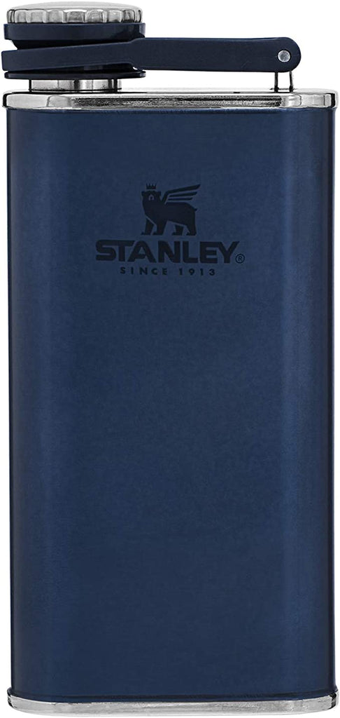 Stanley Classic Easy Fill Wide Mouth Stainless Steel Flask, 8 oz 