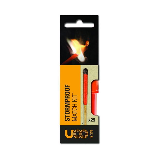 The UCO Storm-Proof Match Kit (Waterproof case)