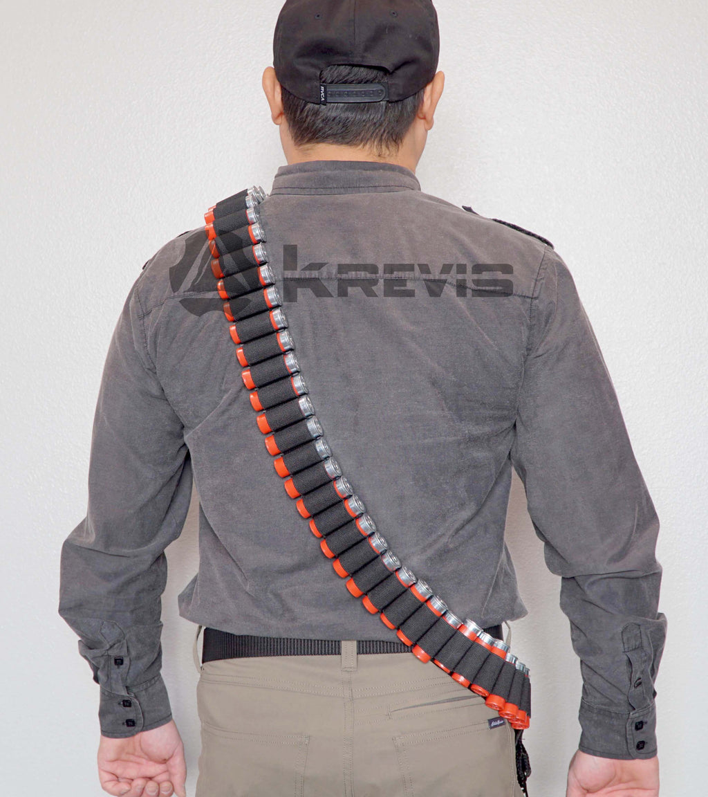 Krevis Deluxe 60 Round Bandolier Shotgun Shell Holder