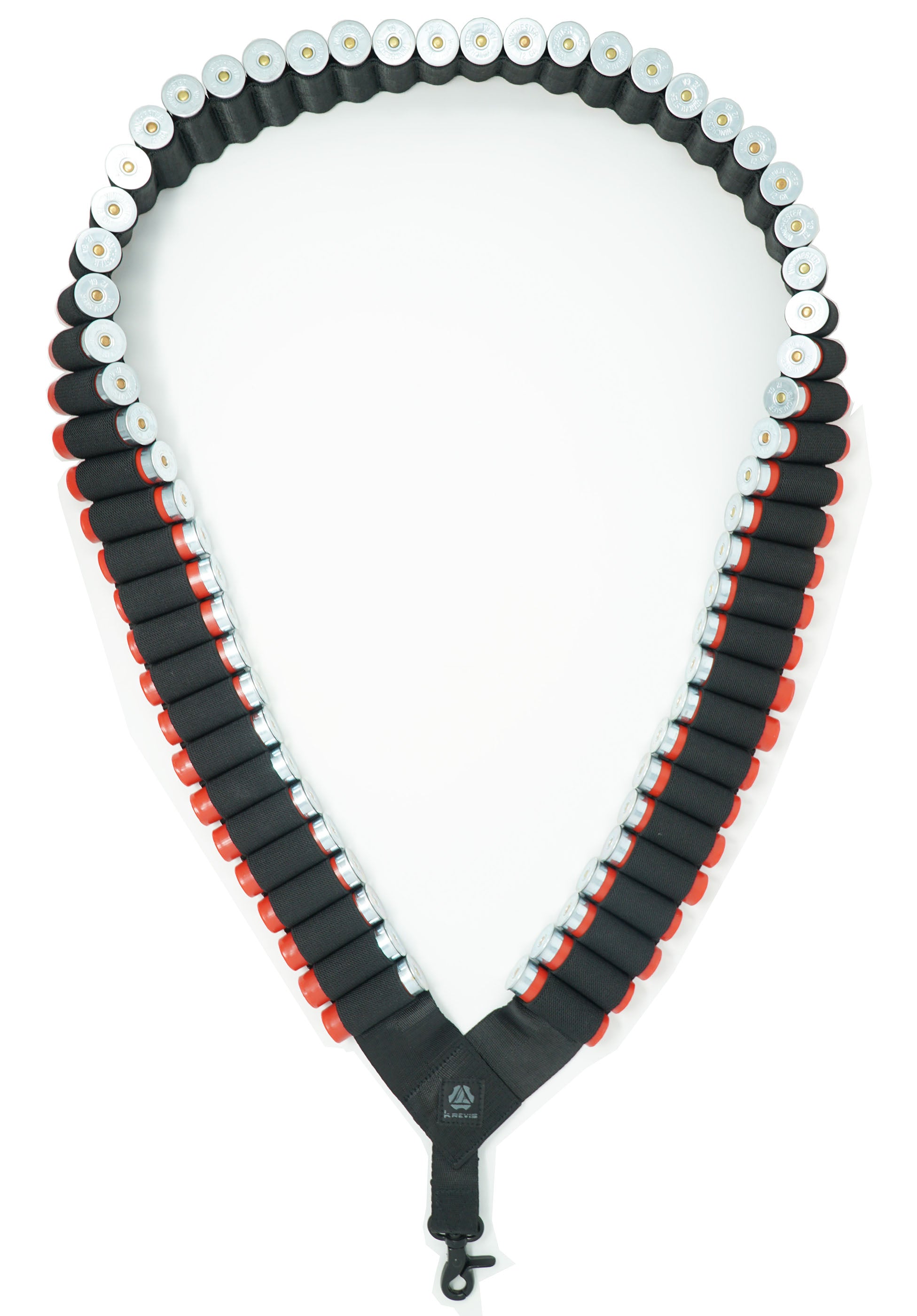 Krevis Deluxe 60 Round Bandolier Shotgun Shell Holder (Seat Belt)