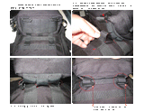 2 pack 3" Molle Attachment Straps