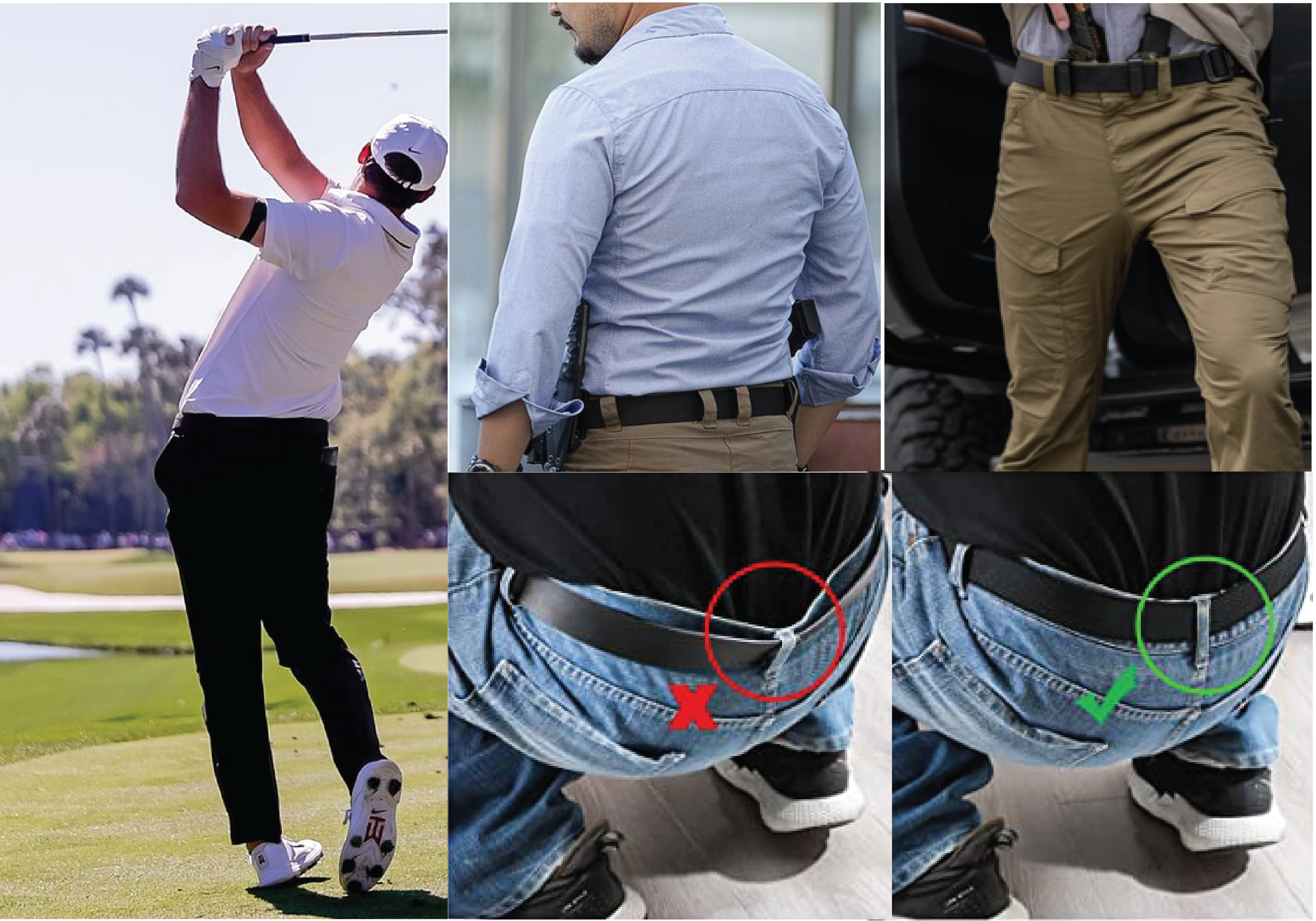 1.2" Krevis Men's Light weight Elastic Stretch Belt