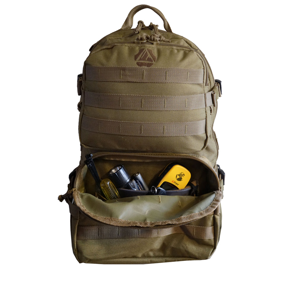 Krevis CCW Tactical Day Pack (Coyote Tan)