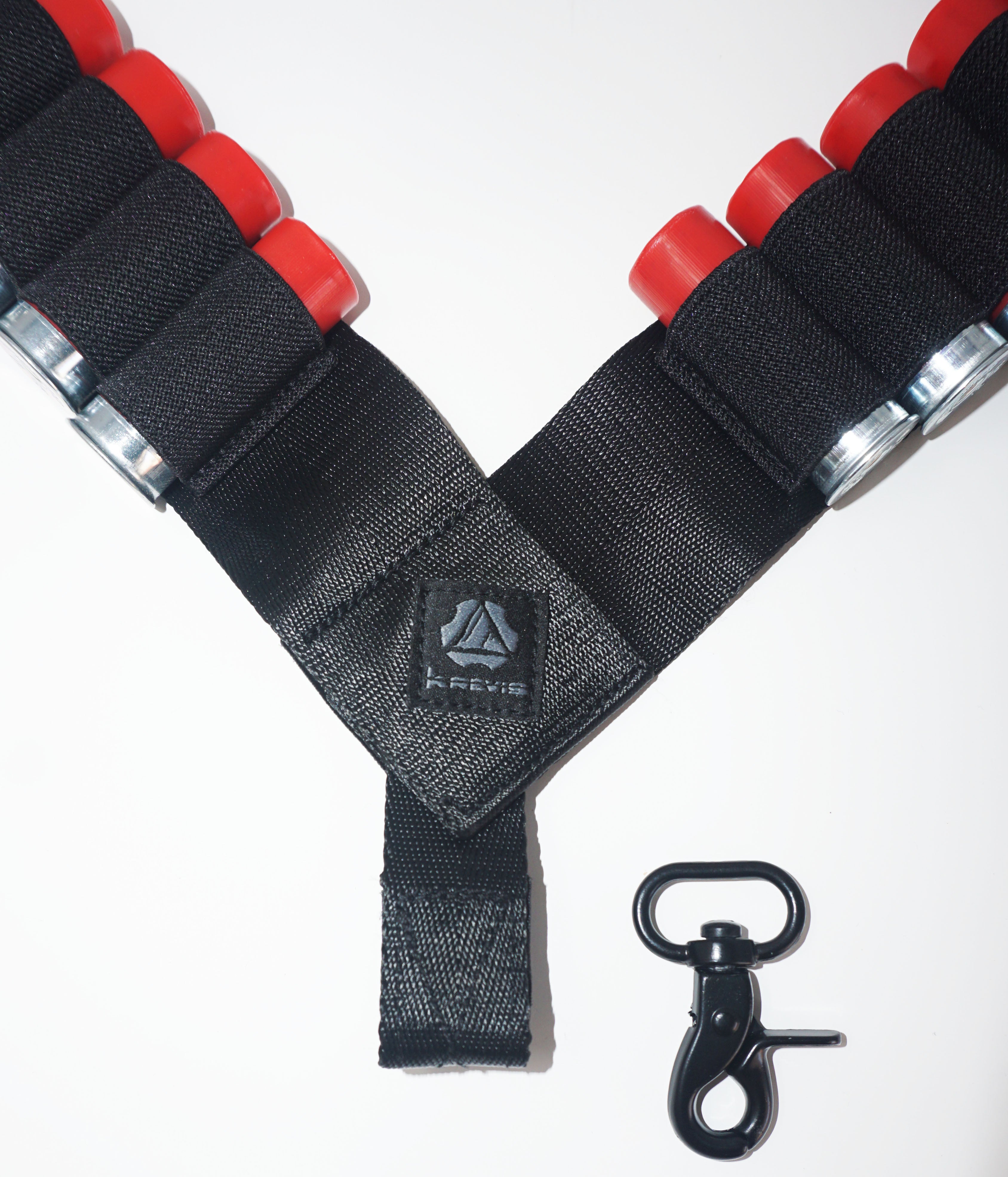 Krevis Deluxe 60 Round Bandolier Shotgun Shell Holder (Seat Belt)