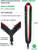 Krevis Deluxe 60 Round Bandolier Shotgun Shell Holder (Seat Belt)